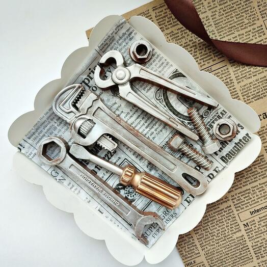 Chocolate tools, a gift for a man handmade chocolate