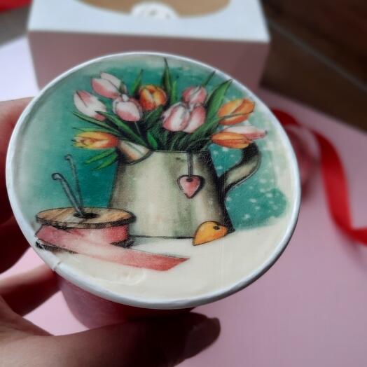 Bento glass "March 8th"