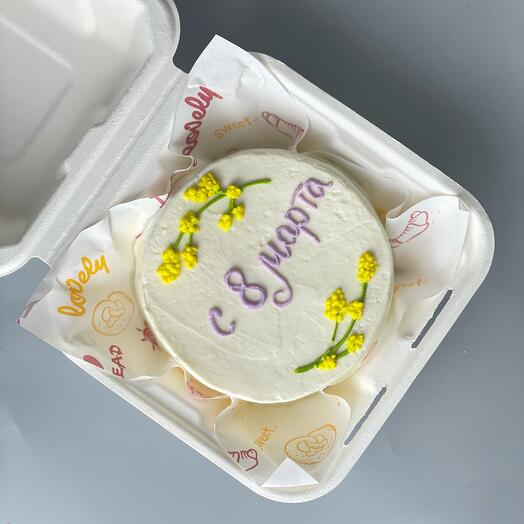 Бенто-торт «8 марта»