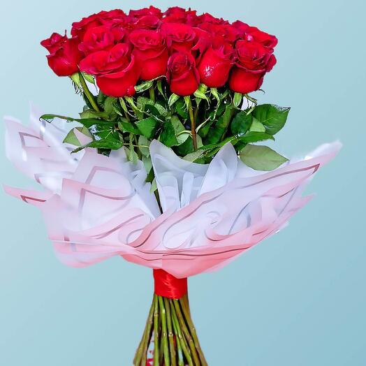 21 Red Roses  Bouquets