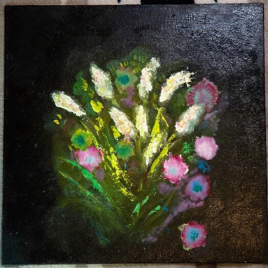 Интерьерная картина «Сказочный букет»