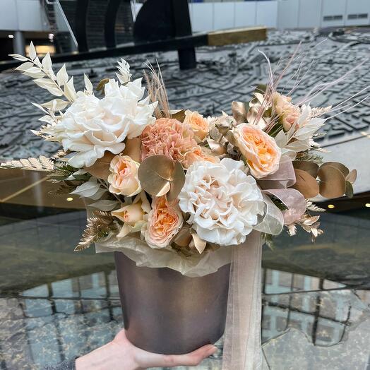 Flowers in a box