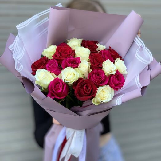 Букет из 25 шт. роз