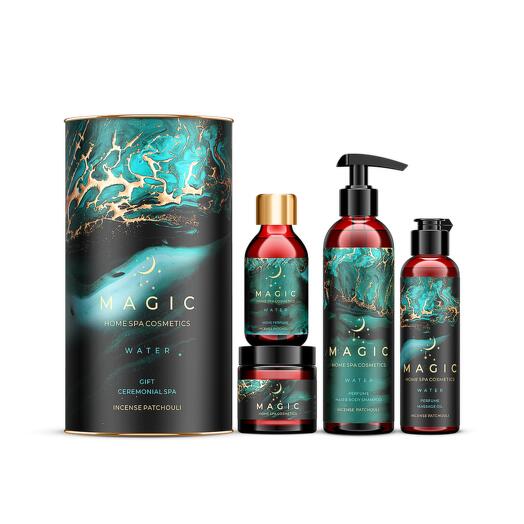 SPA бокс подарочный/SPA DAY/MAGIC WATER/Incense patchouly