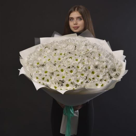 Букет гигант из кустовой хризантемы