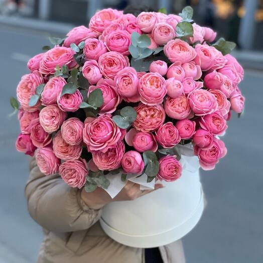 Peony-shaped roses by Silva Pink