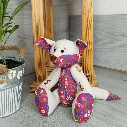 Лисёнок ручной работ