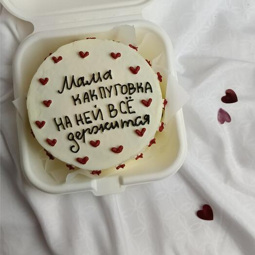 Бенто торт для мамы