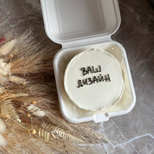 Pastel de Bento con su diseño