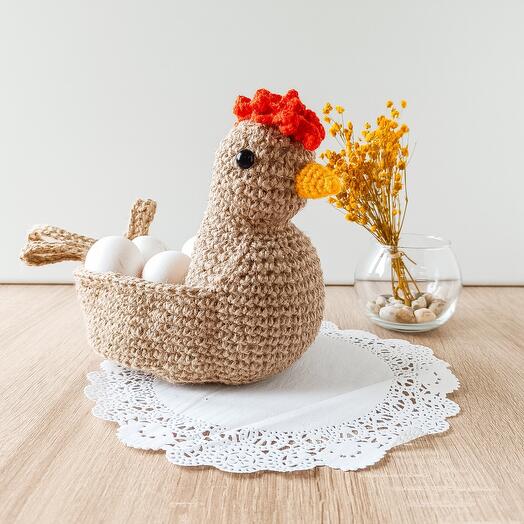 Корзинка "Курочка"