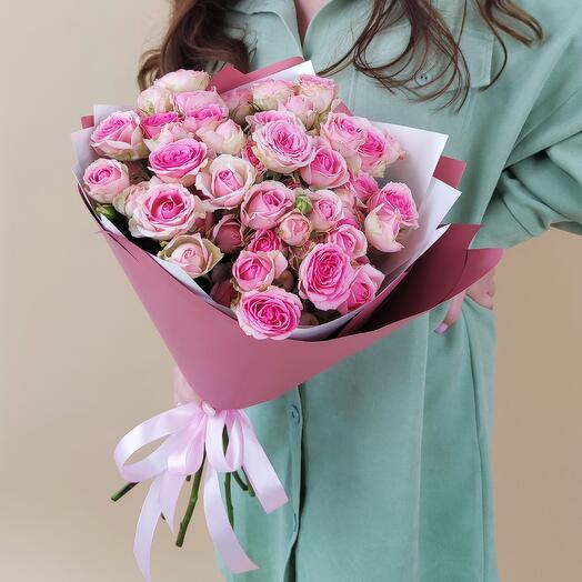 Rosas arbustos tiernos