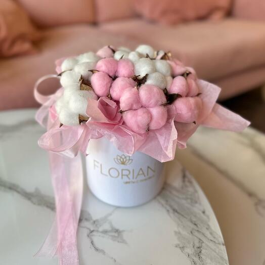 Коробочка с хлопком 🌸