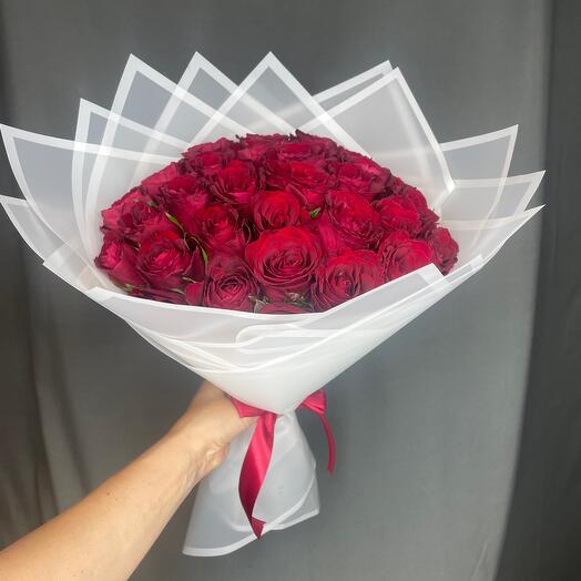 Ramo de 31 rosas kenianas