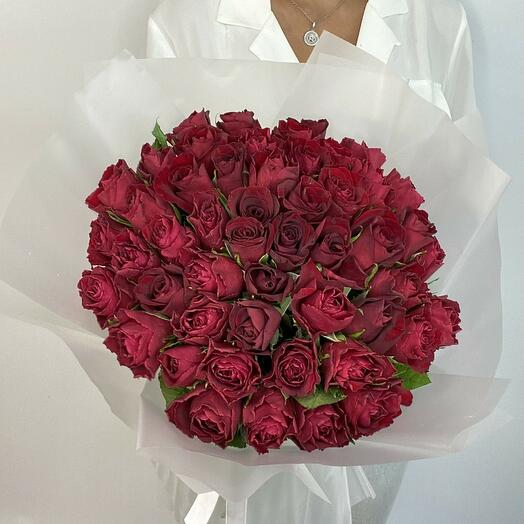 Las rosas son rojas. 51 piezas