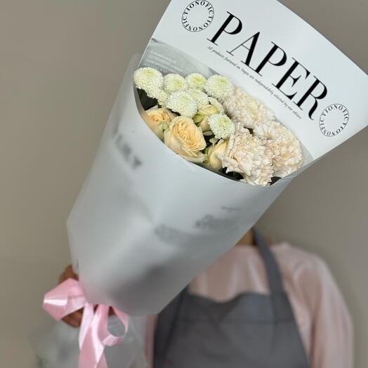 🍨Крем Брюле из хризантемы и диантусов