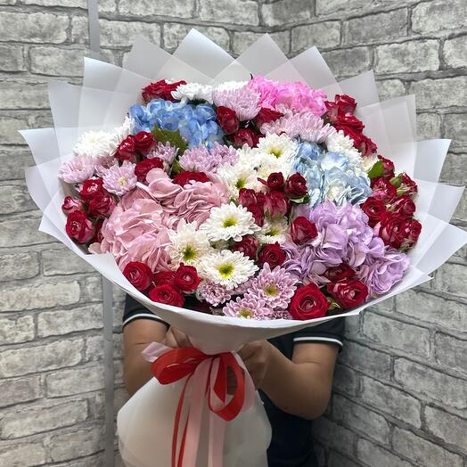 Авторская композиция, микс букет