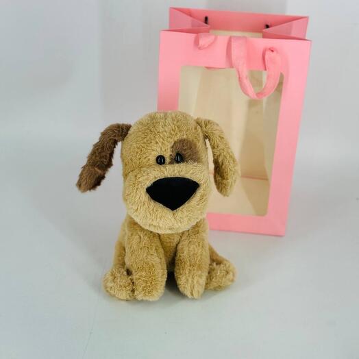 Soft toy dog dog
