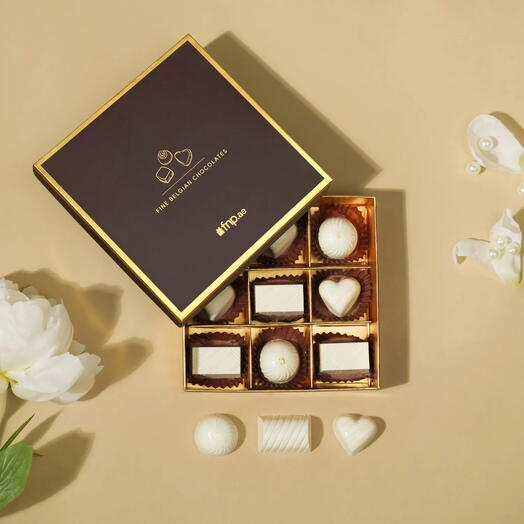 Ivory Indulgence Chocolate Box Of 9