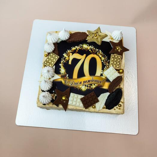 Торт на юбилей мужчине 70лет