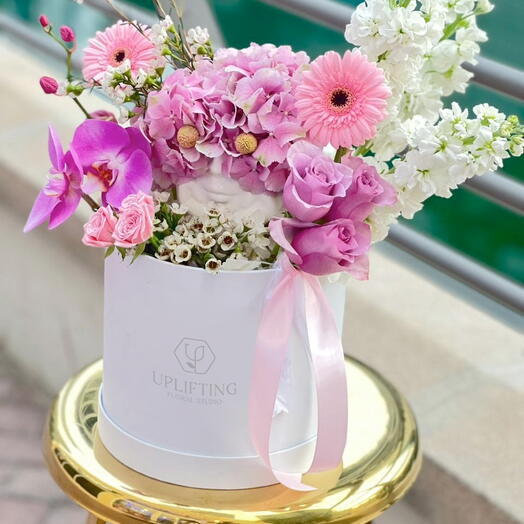 Blushing Flower Box