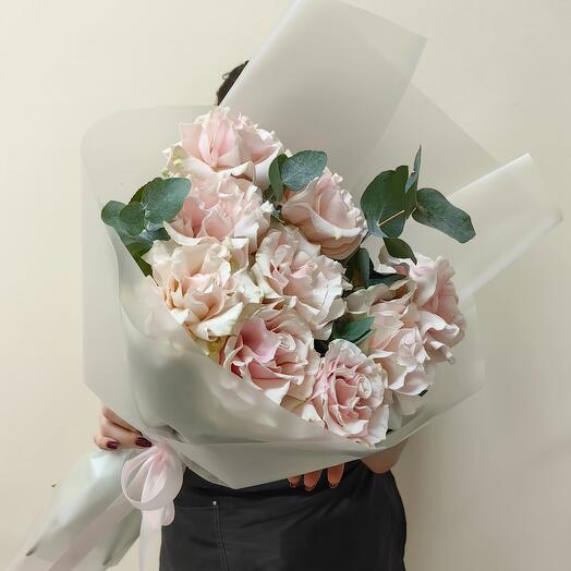 Букет из 9 Французских роз