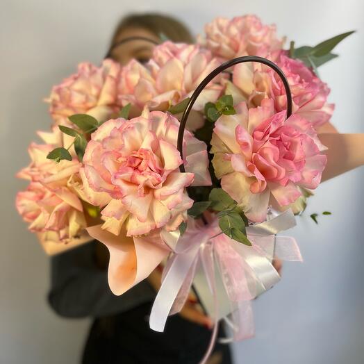 Цветы в коробке 🎀