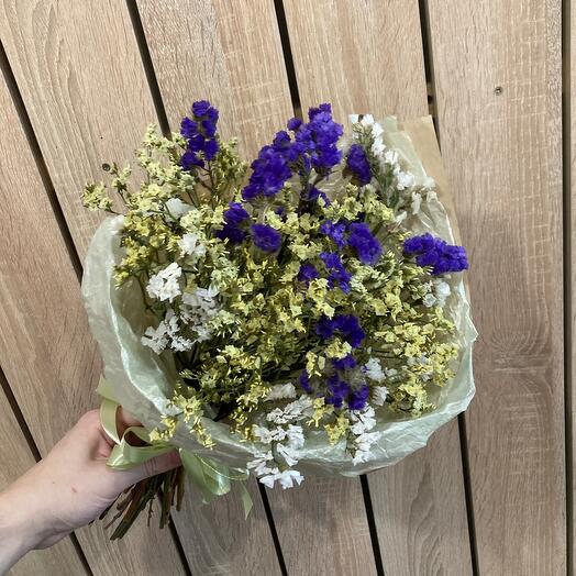 Пышный летний букет из сухоцветов🌾🌼