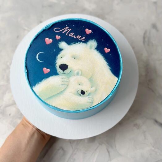Мини торт для мамы