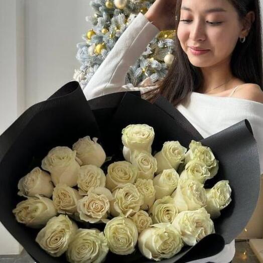 25 голландских роз