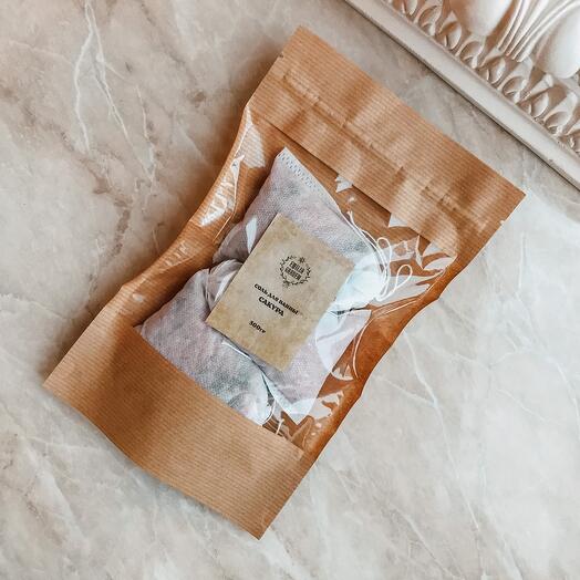 Sal de baño con rosa 300 gr