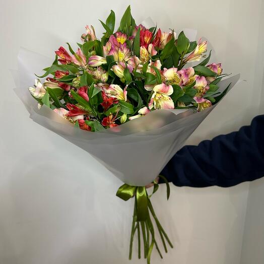 Bouquet of alstroemeria