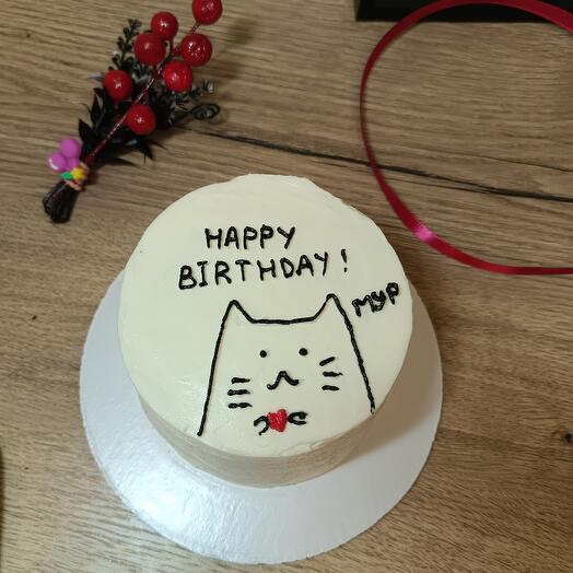 Happy birthday бенто торт
