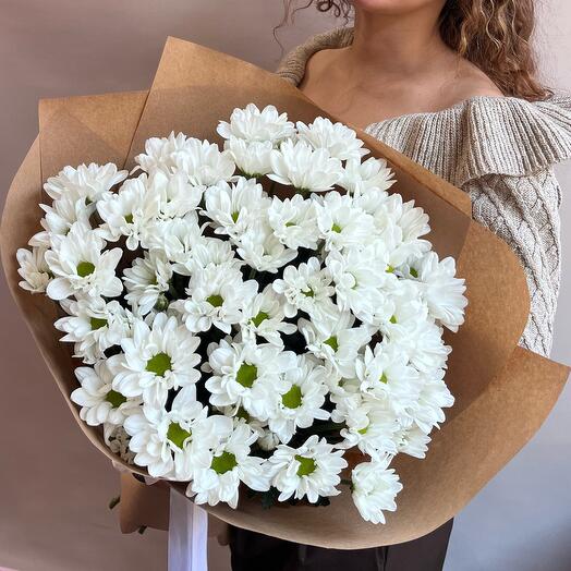Chamomiles in stylish craft