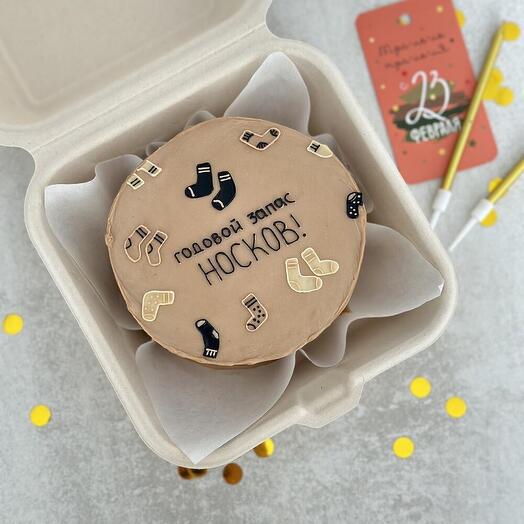 Бенто торт «23 февраля»