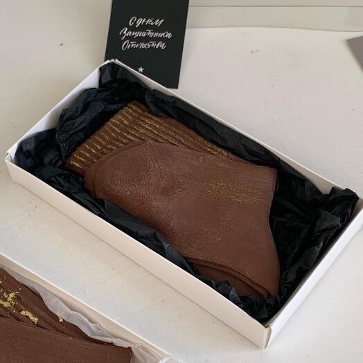 Шоколадные носки