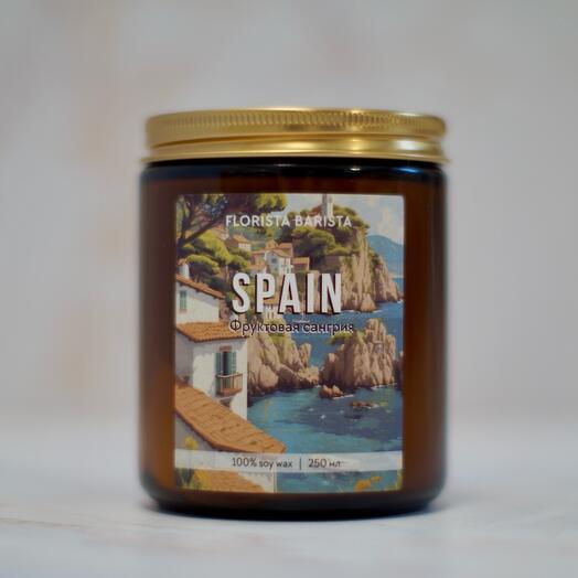 Ароматическая свеча «Испания фруктовая сангрия» 250 мл