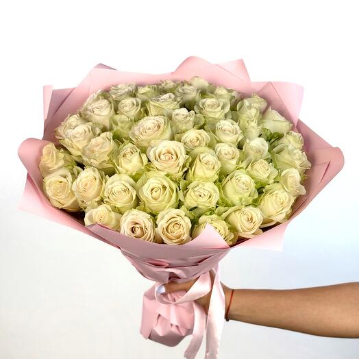 51 белая роза 🌟