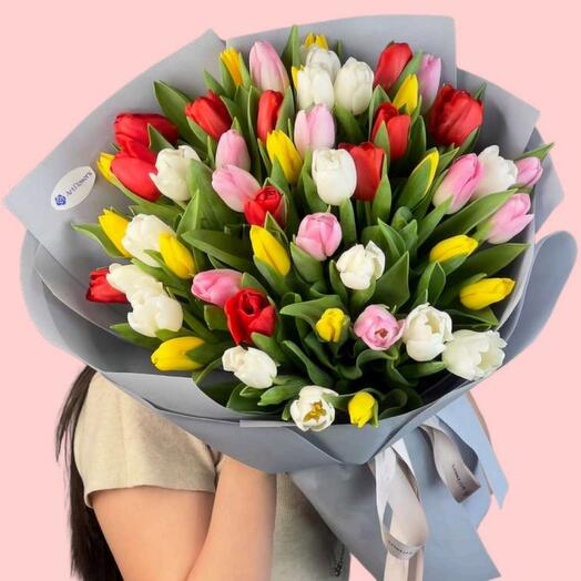 Тюльпаны 51 микс