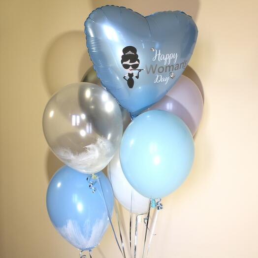 Авторский сет Тиффани из 7 шаров