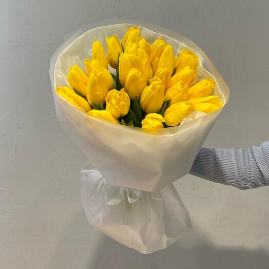 Желтые тюльпаны