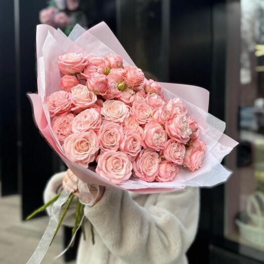 Кустовые розы Мадам Бомбастик🌿