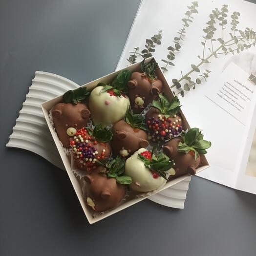 Клубника в бельгийском шоколаде