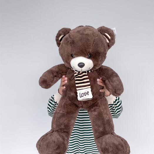Мягкая игрушка Медведь коричневый