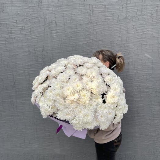 Букет из 25 Хризантем