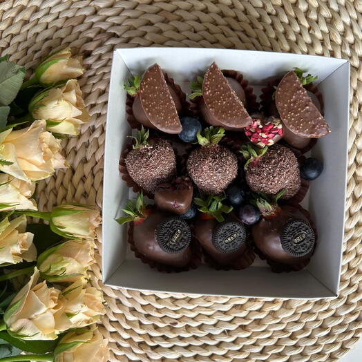 Truskawki w czekoladzie 9 st