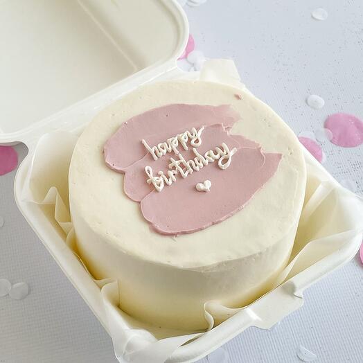 Бенто торт happy birthday с днем рождения