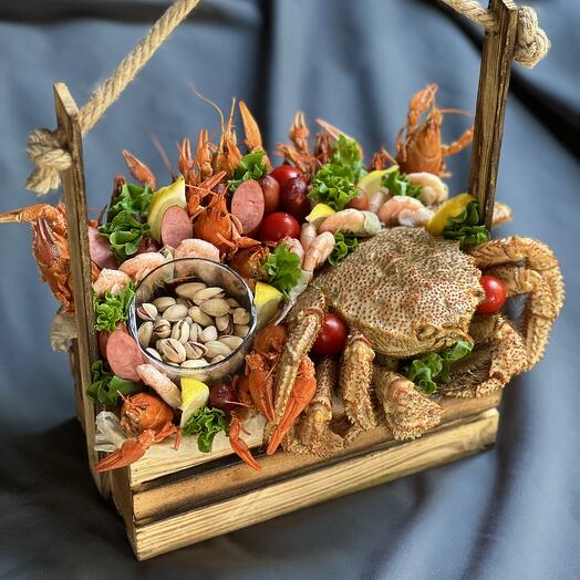 Ящик с крабом