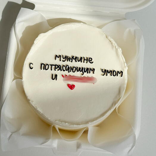 Бенто торт - мужчине с потрясающим умом и