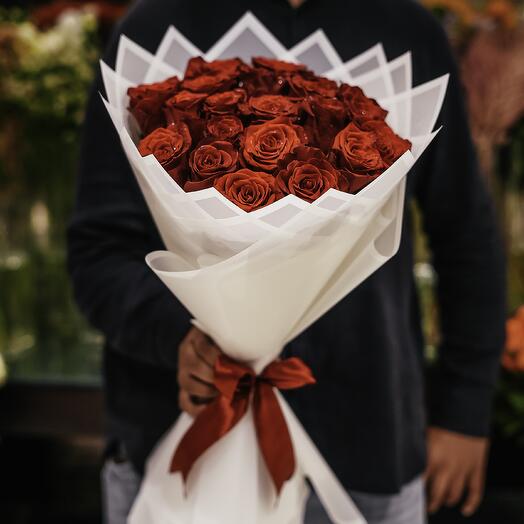21 Red Rose Bouquet