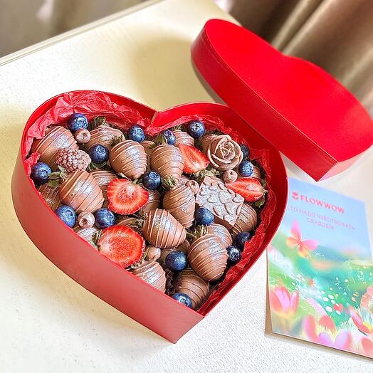 Клубника  в шоколаде бельгийском
 🎁с голубикой